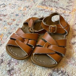 Brown saltwater sandals